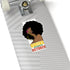 Queens are Born in October Kiss-Cut Stickers